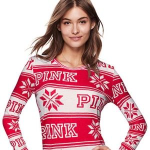 Victoria's Secret PINK Cozy Waffle Sleep Shirt XS